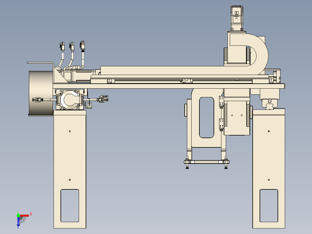 直角坐标三轴爪手911164俯视图