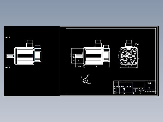电机MS-110STE-M05030B-21P5（1034）