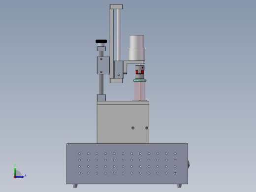 圆形拌胶机左视缩略图