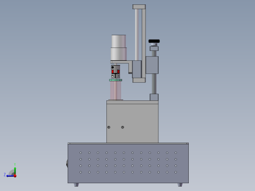圆形拌胶机右视缩略图