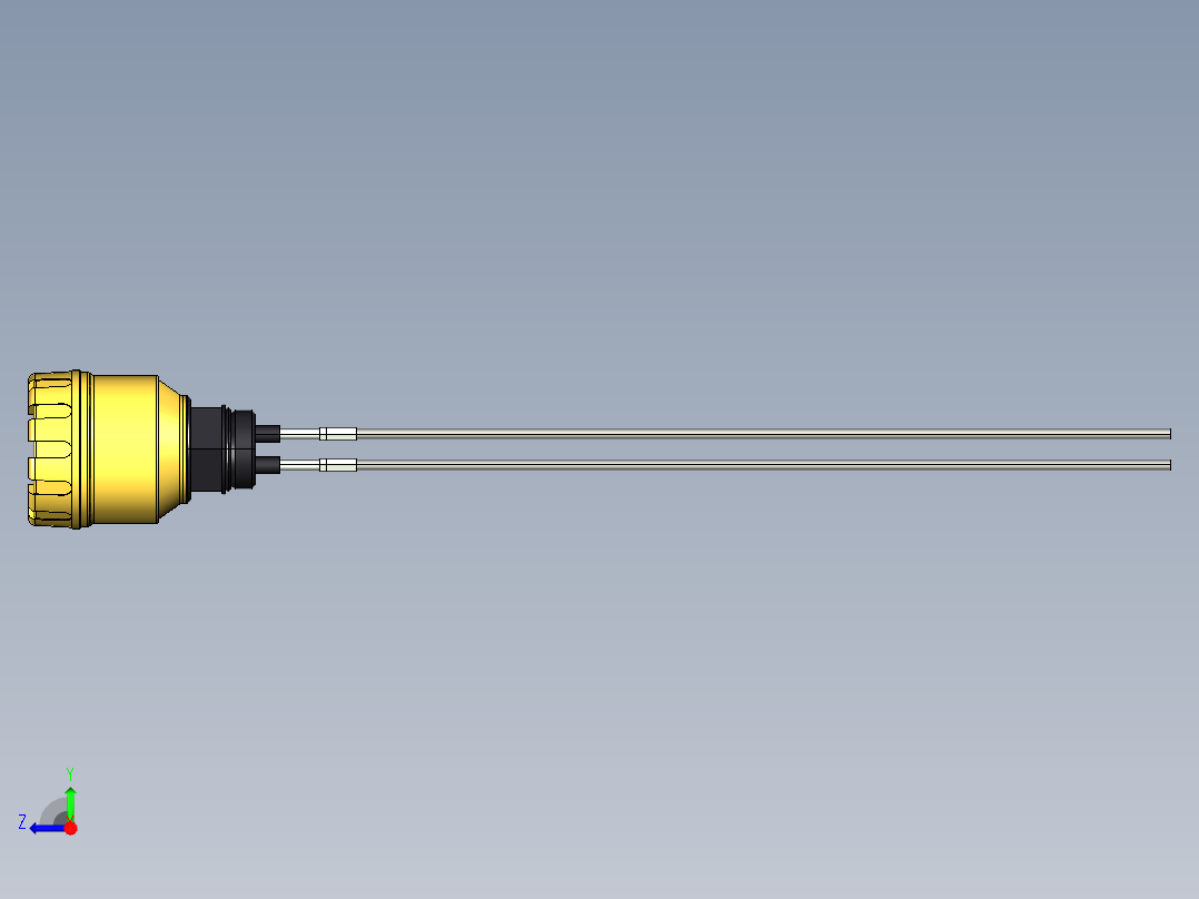 超声波设备MULTIPROBE-ENCLOSURE-4-PROBES+REFERENCE-PROBE-PBT-ENCLOSURE-1.5in-BSP-THREAD右视图