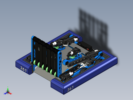 比赛机器人小车