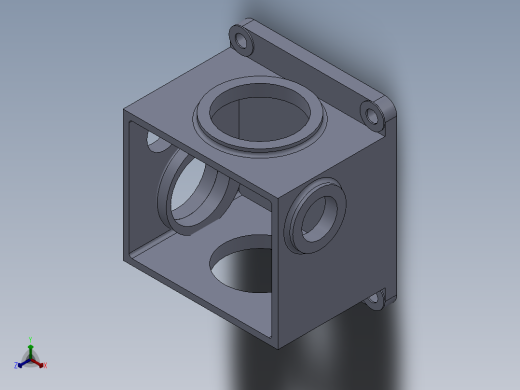 箱体加工工艺设计【含图和文档】正等轴测缩略图