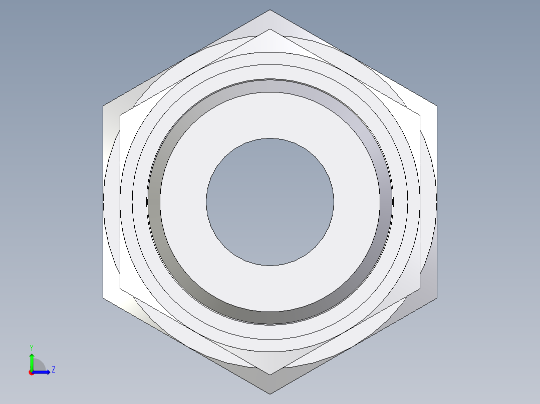 卡套式工业通用硬管接头EO_Standpipe_connector_EVGE16SMEDCF左视图