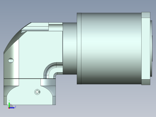 直齿孔ZPLF160-L3 22-110-145-M8.stp左视缩略图