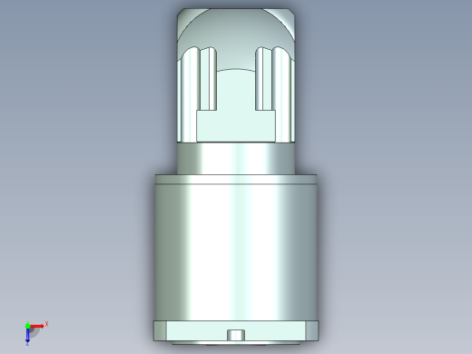 直齿孔ZPLF160-L3 22-110-145-M8.stp俯视缩略图