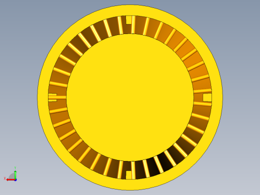 除氧器模型后视缩略图