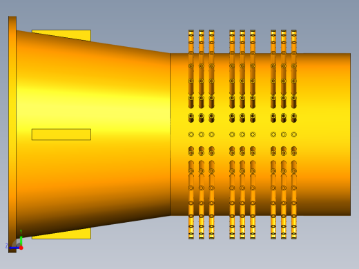 除氧器模型右视缩略图