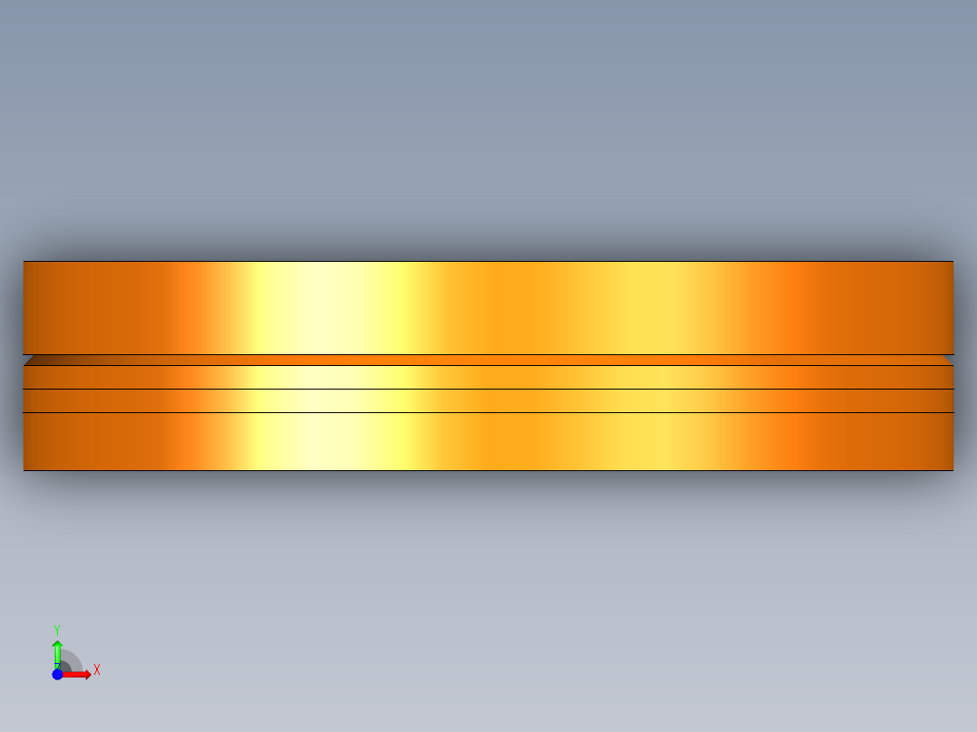 管道手动球阀-水管开关阀-手动阀门User Library-Flange C300DN100_DN80-100StemPacking前视图