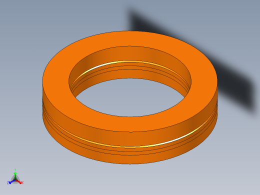 管道手动球阀-水管开关阀-手动阀门User Library-Flange C300DN100_DN80-100StemPacking正等轴测缩略图