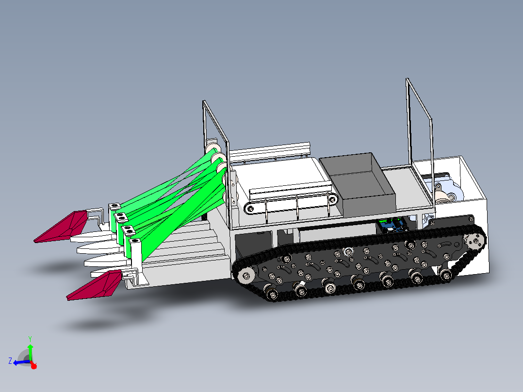 蔬菜收割机不全