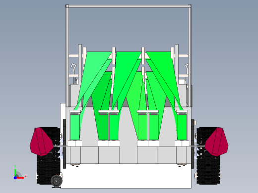 蔬菜收割机不全前视缩略图