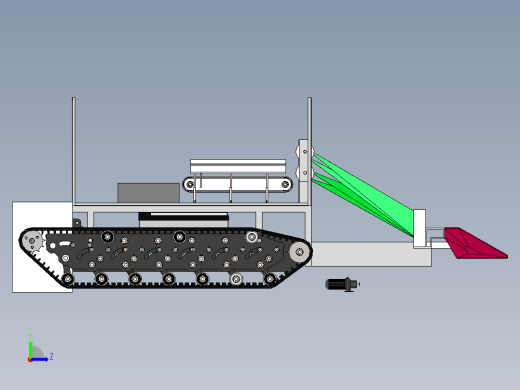 蔬菜收割机不全左视缩略图