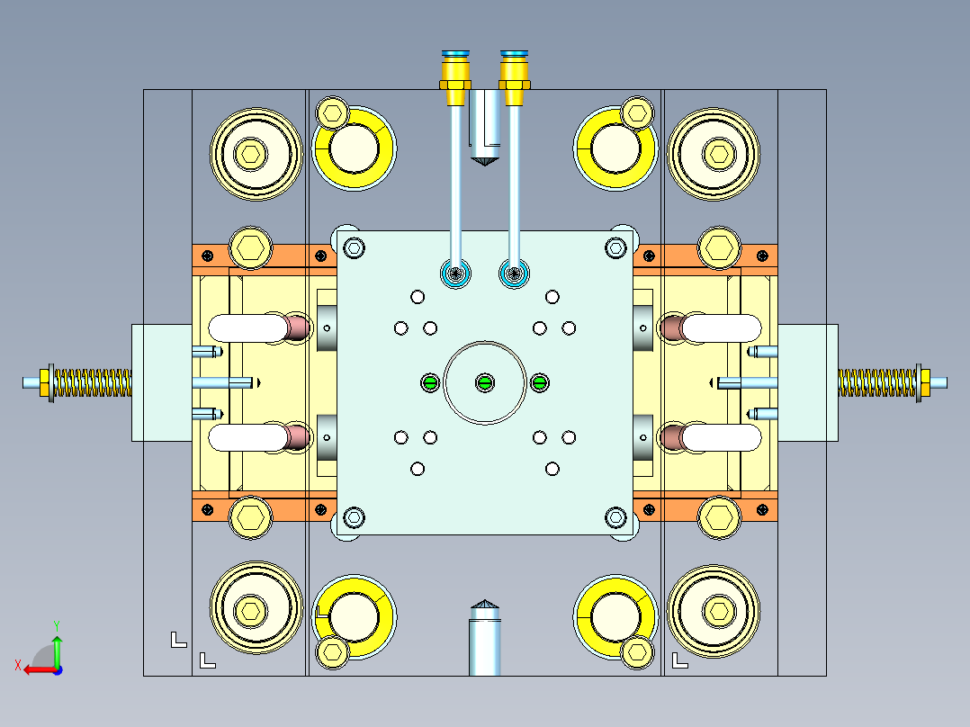 管接头注塑模具设计含ug三维图==1283673==250s5后视图