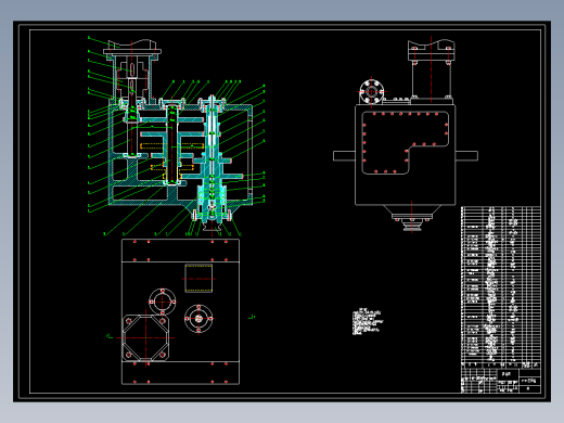 XK765卧式加工中心整体及主轴箱设计