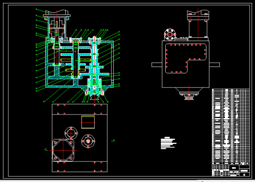 XK765卧式加工中心整体及主轴箱设计缩略图