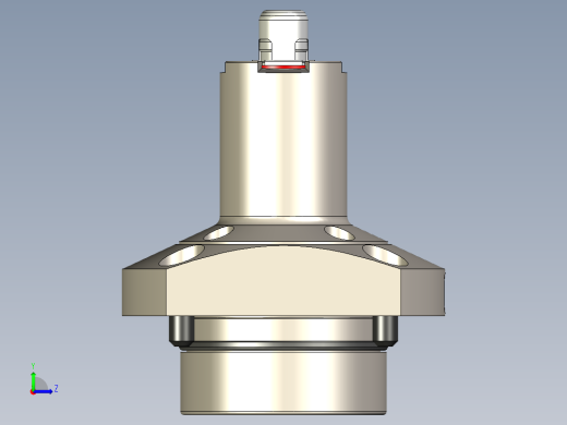 KOSMEKSFA2000-M2N-100-H50多系列多零件图纸模型多系列多零件图纸模型左视缩略图