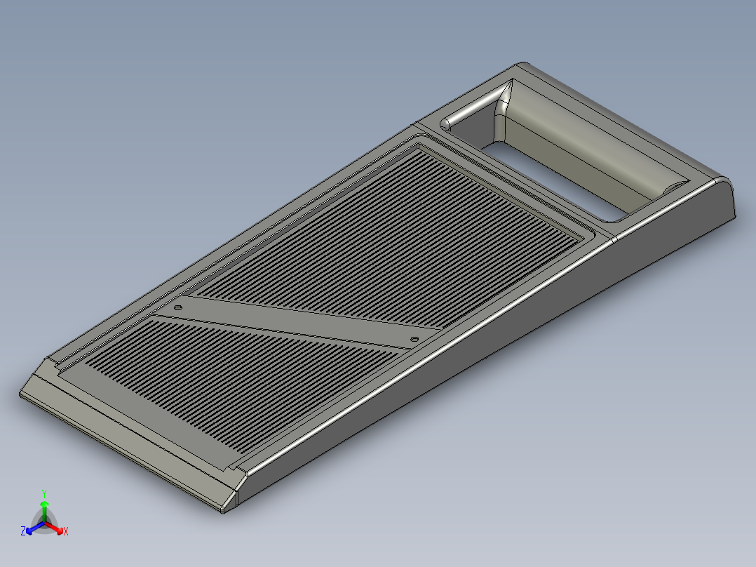 土豆片切片器姜薯刨刀薯片刀切片器水果刨果皮刨菜刨正等轴测图