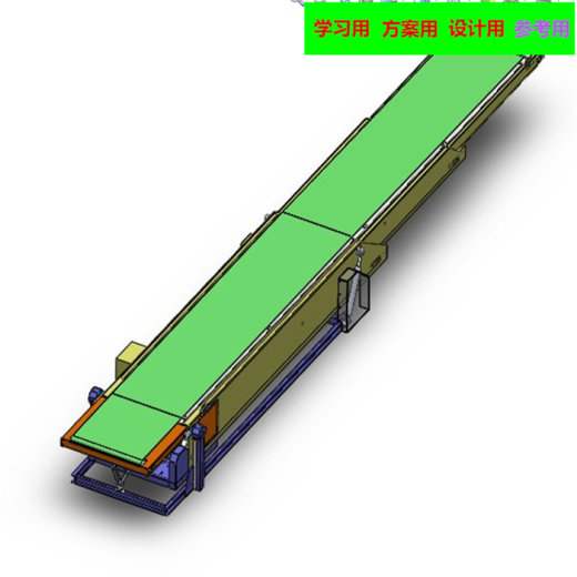 伸缩皮带线3D图纸缩略图