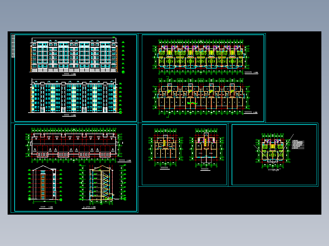 经典小户型住宅楼
