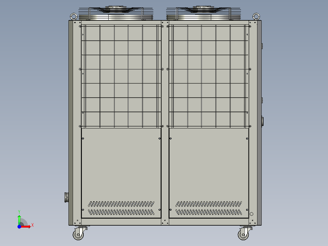 12P东旭工业油冷机30000kcal前视图