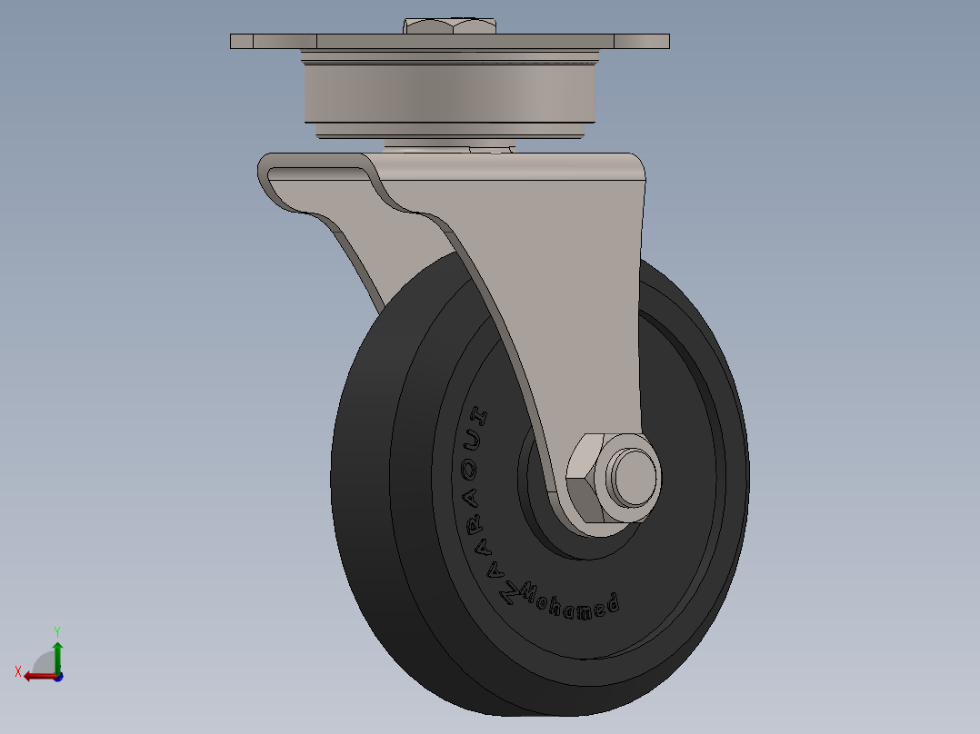 万向轮、脚轮(119)后视图