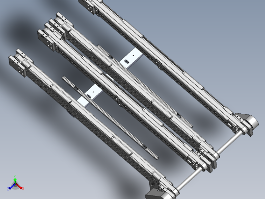 0.86米双道输送机构