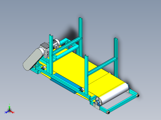 磁环分选输送线线体设计