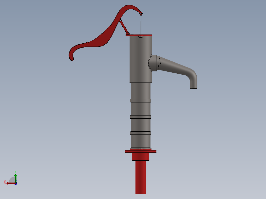 泵、水泵(102)后视图