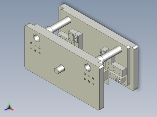 大尺寸工件切角通用冲压模