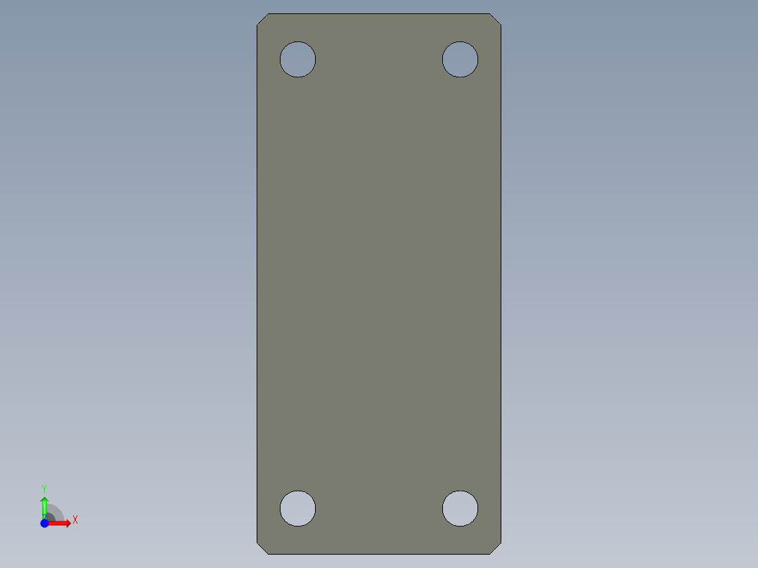 连杆耦合器 Link-1前视图