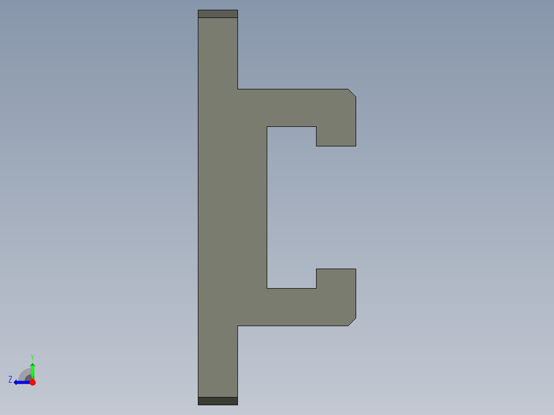 连杆耦合器 Link-1右视图