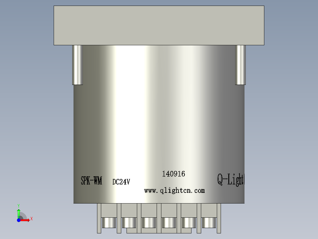 SPK-WM-DC24V-PNP前视图