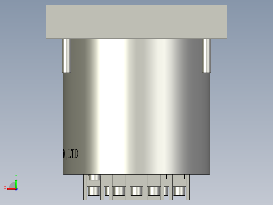 SPK-WM-DC24V-PNP后视图