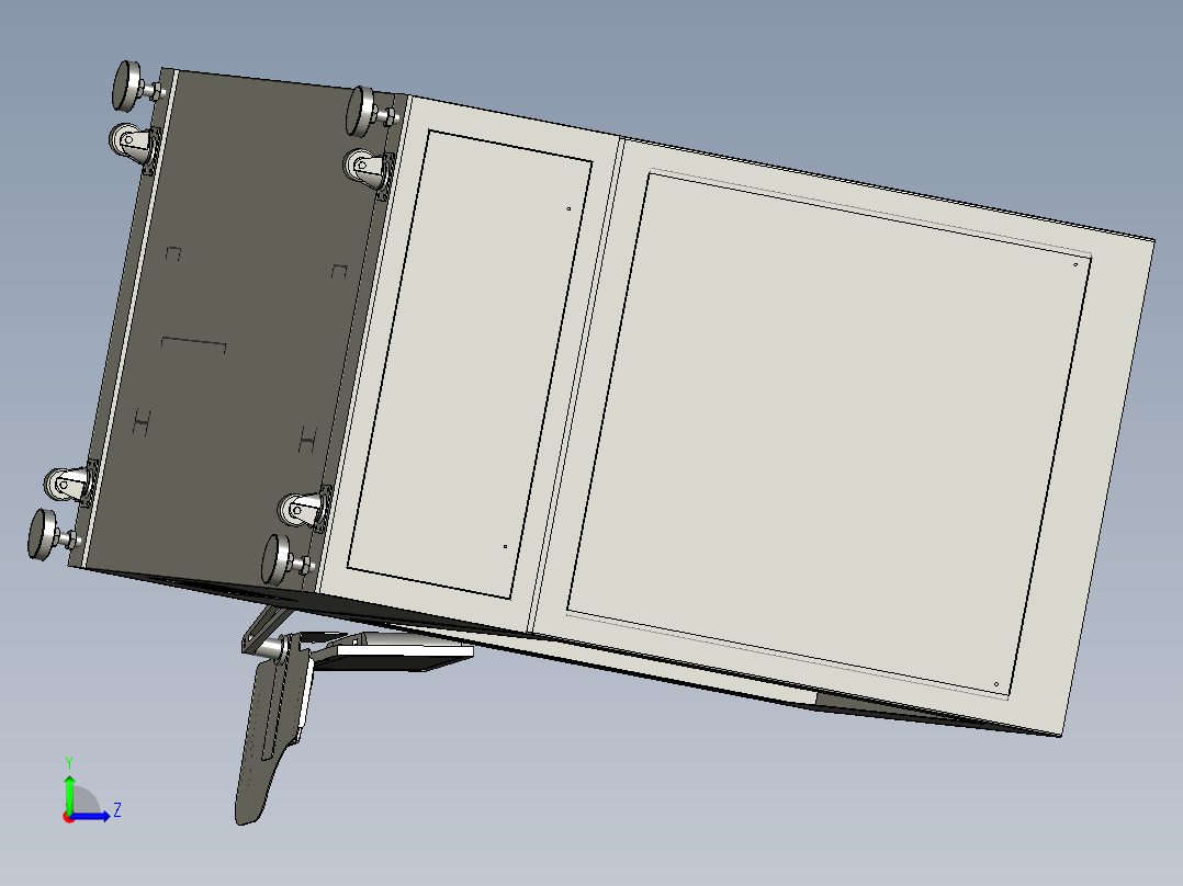 JH-机柜asm左视图