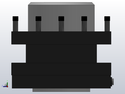 AK23系列数控转塔刀架[AK23380X4C]右视缩略图
