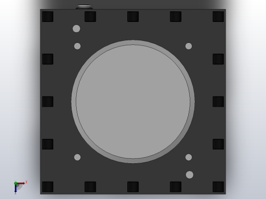 AK23系列数控转塔刀架[AK23380X4C]俯视缩略图