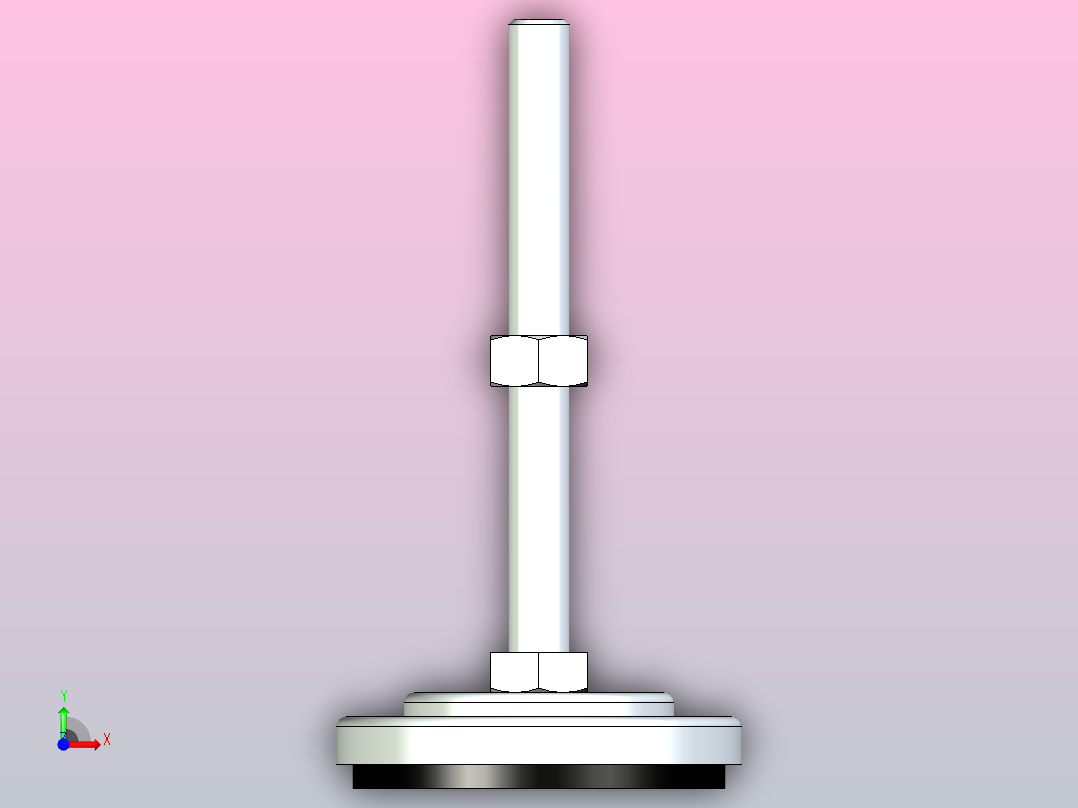 脚杯WAK02-D80-M12-L125前视图