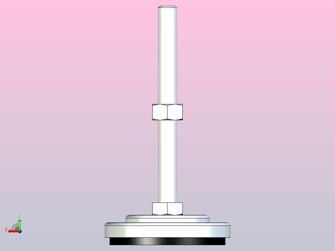 脚杯WAK02-D80-M12-L125后视图