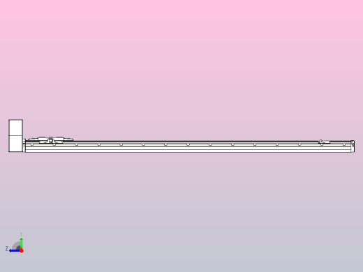 机器人皮带驱动直线轴TPA-GCB-120-P70-L1200-RU-M20-N3右视缩略图