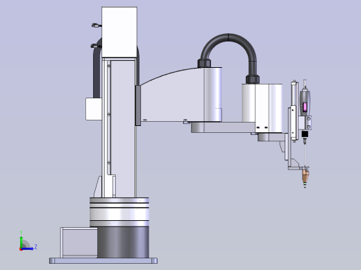 工业机械臂左视缩略图