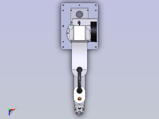 工业机械臂俯视缩略图