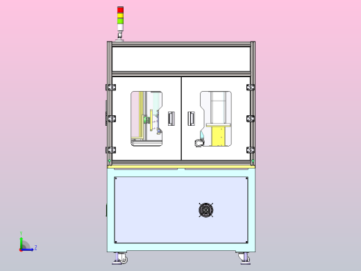 激光切割设备左视缩略图