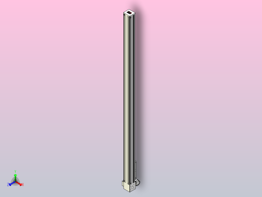 伺服电机集成皮带传动直线执行器TPA-OCB-140-256-L2650-RU-P75-N3