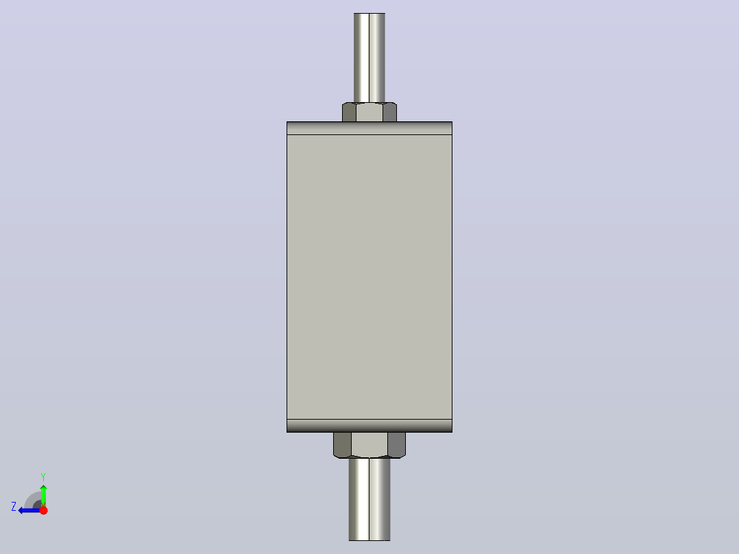 DS吊架弹簧减振器[DS-7]右视图