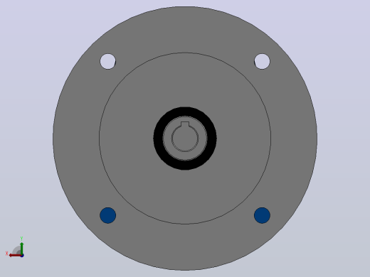 RF17ZP斜齿轮减速机RF17-5.76-M1-P80-Φ140后视缩略图