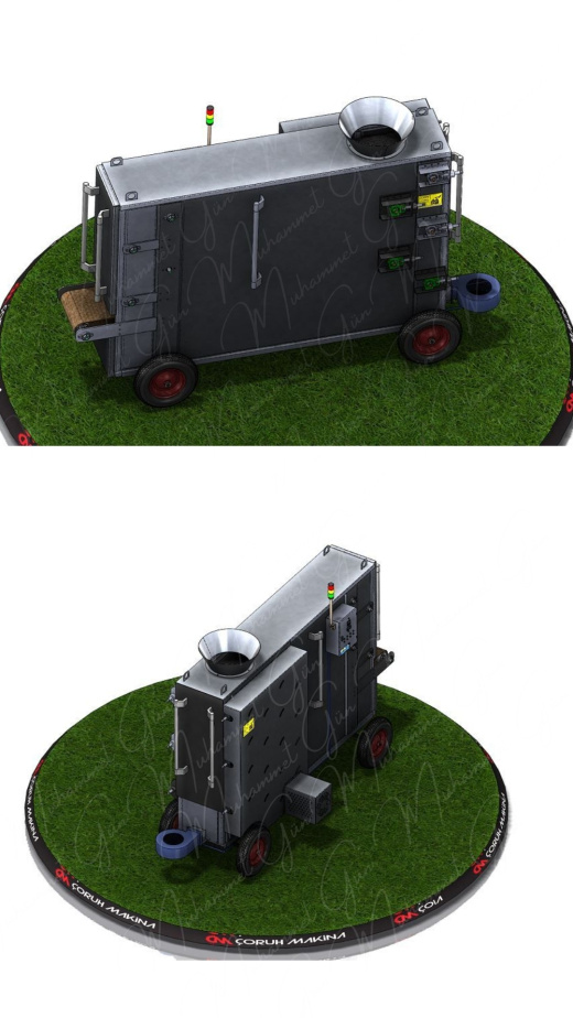 固态燃料驱动的粪肥干燥系统缩略图