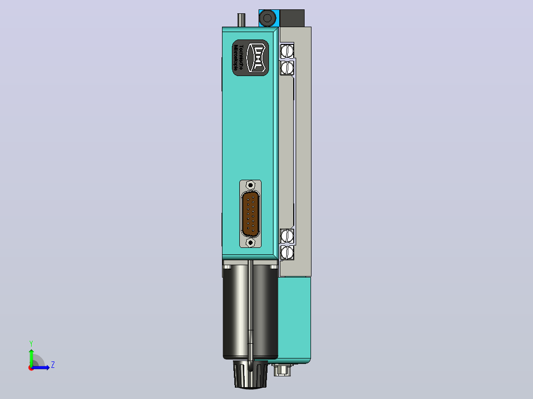 XY轴显微镜工作台的电动驱动沃尔特UHL GT5-LSM左视图