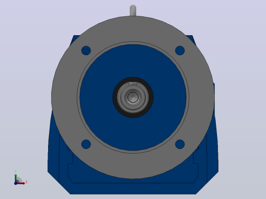 RF37R17法兰轴伸式组合型斜齿轮减速机RF37R17-Y0.25-4P-71-M1-0°-Φ160前视缩略图