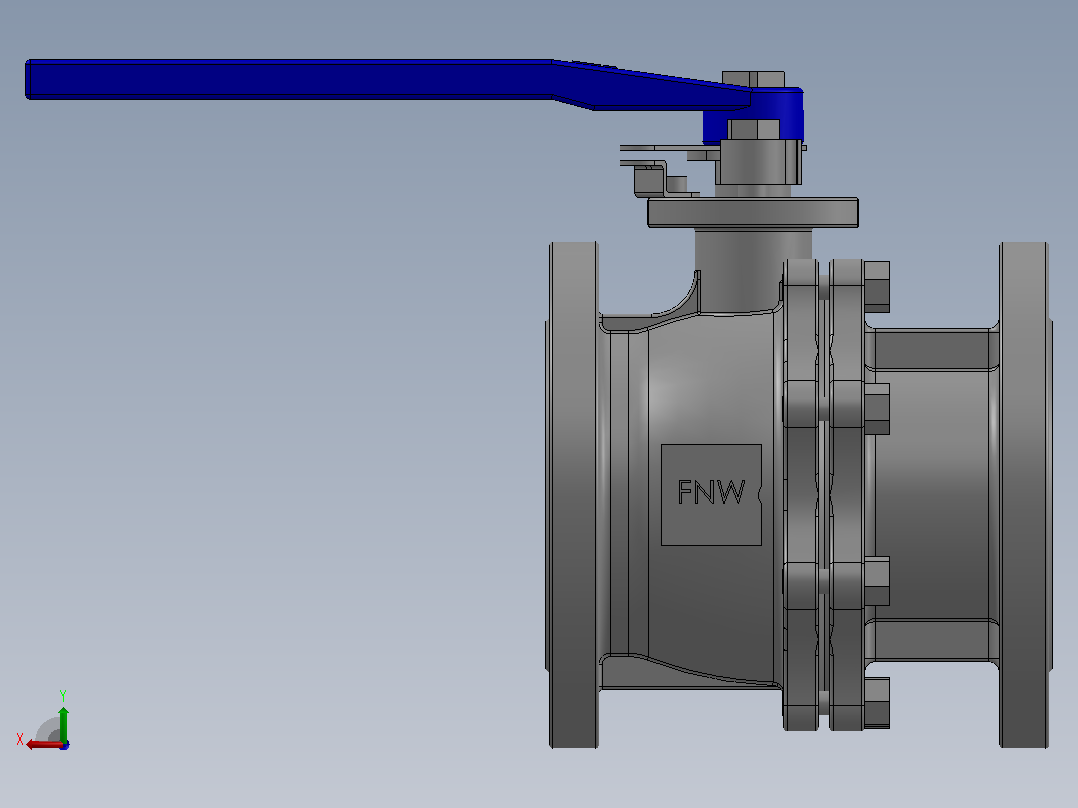 阀门、过滤器FNW-FNW600P后视图